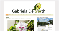 Desktop Screenshot of gabrieladelworth.com
